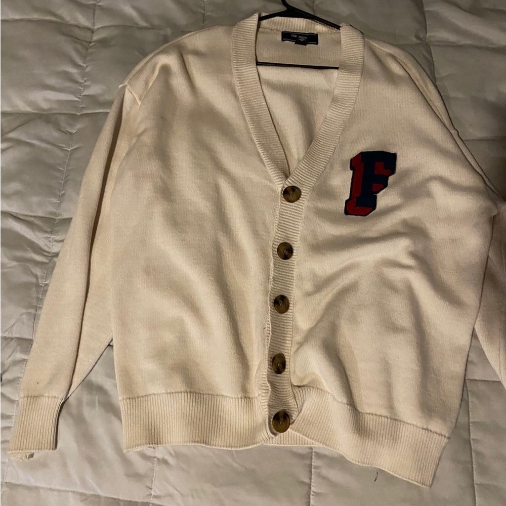 Cream Forever 21 cardigan